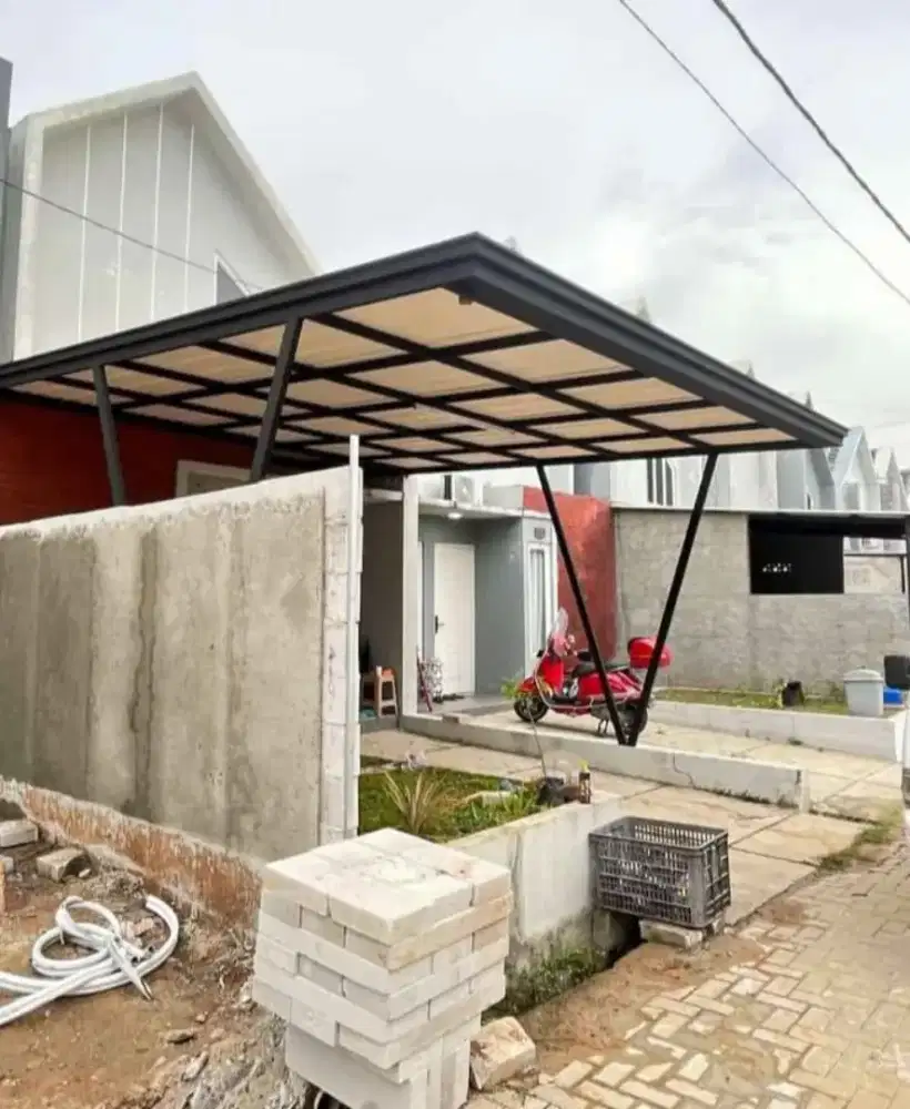 Kanopi atap alderon rs