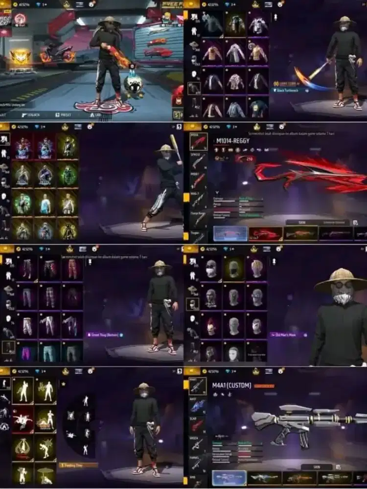 Jual akun ff aman dan terpercaya