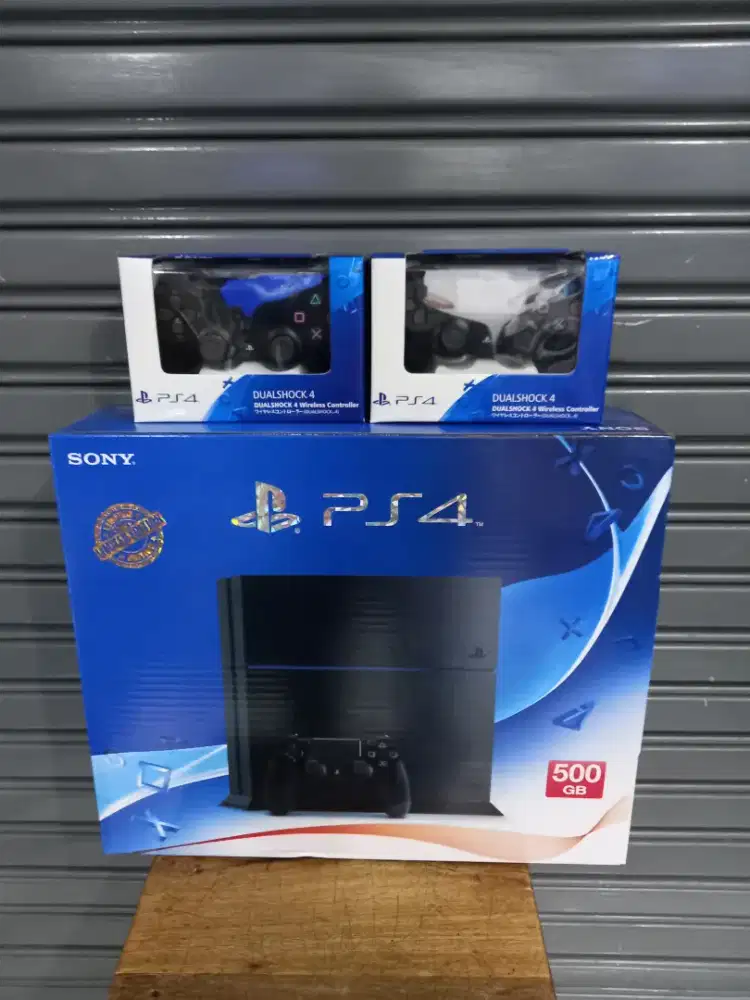 PS4 FAT 500GB JEPANG H E N 9.XX SERI 12XX FULL GAME BEBAS PILIH(BARU)