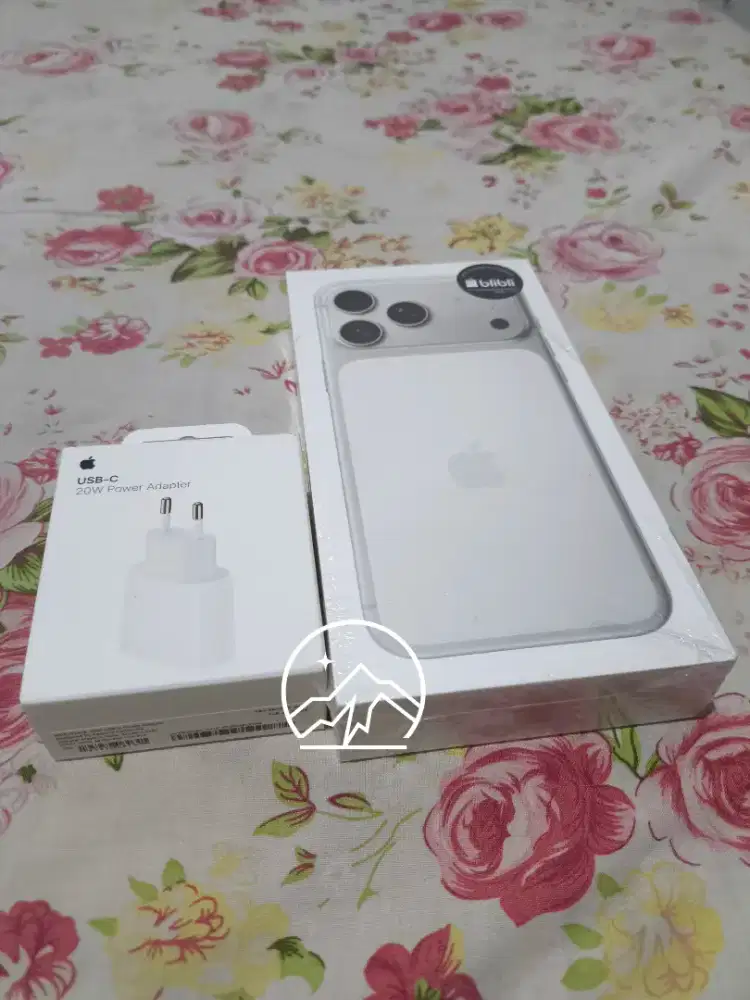 Jual Cepat iPhone 17 Promax 512 Silver Garansi 24 Bulan