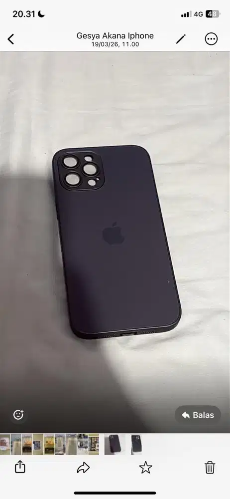 Casing Iphone 12 promax edisi salah beli ( baru )