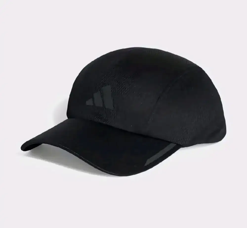 Topi Running Adidas Aeroready Four Mesh Running Unisex Cap Black OSFW