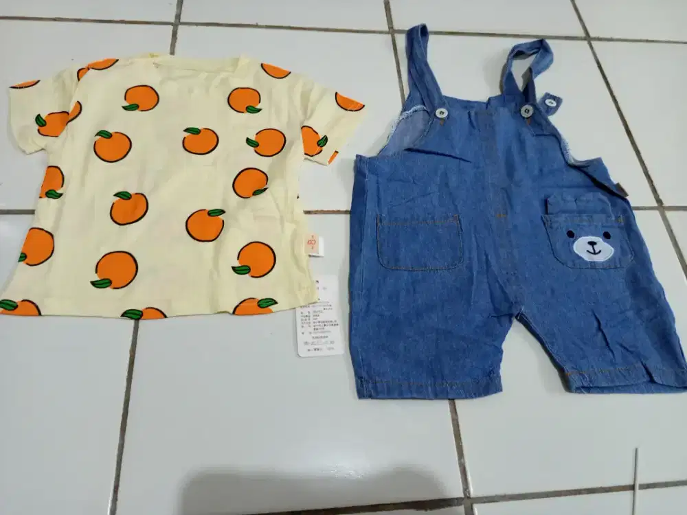 Overall jeans anak