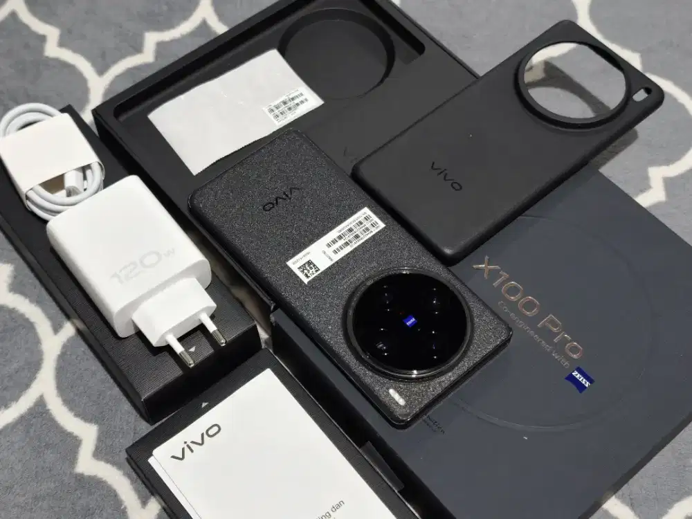 Vivo X100 Pro 16/512GB Fullset Original, BNOB (Brand New Open Box)