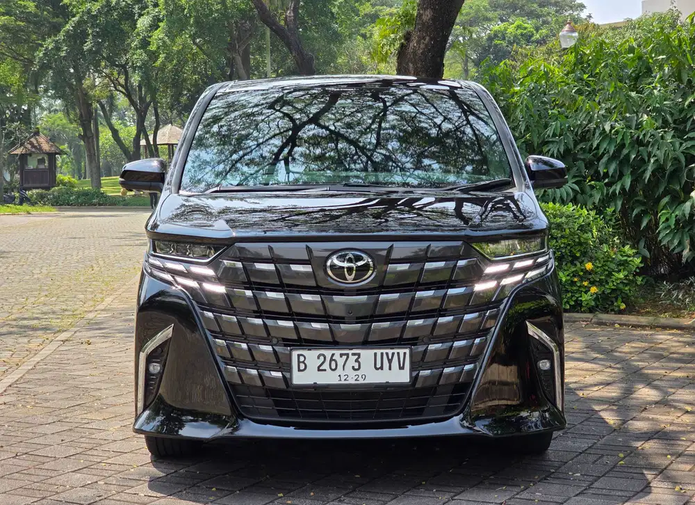 KM.7.RB|ANTIK|FULL PPF| ALPHARD G HEV HYBRID 2024 HITAM RASA BARU !!