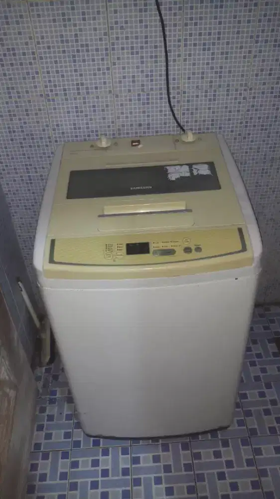 Mesin cuci Samsung 1tabung 8kg sudah manual