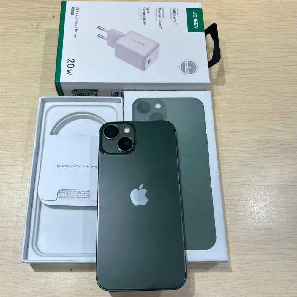 iphone 13 128 beacukai bh 97 real mulus like new fullset bergaransi