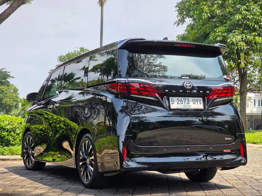 KM.7.RB|FULL PPF| ALPHARD G HEV HYBRID 2024 HITAM PERFECT CONDITION !!
