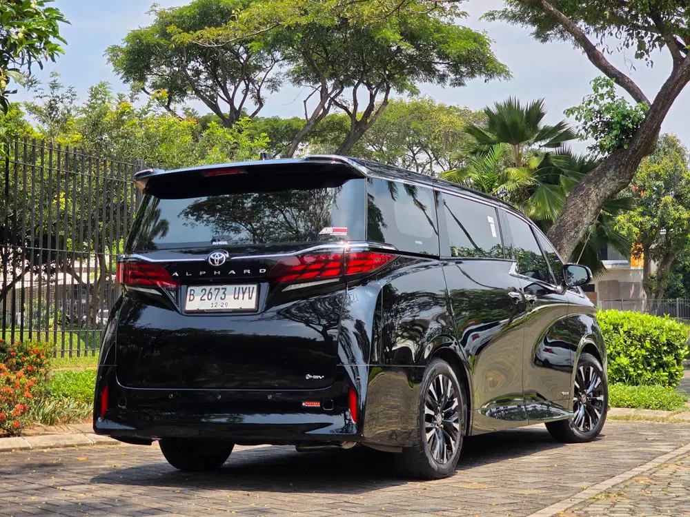KM.7.RB|FULL PPF| ALPHARD G HEV HYBRID 2024 HITAM PRISTINE CONDITION!!