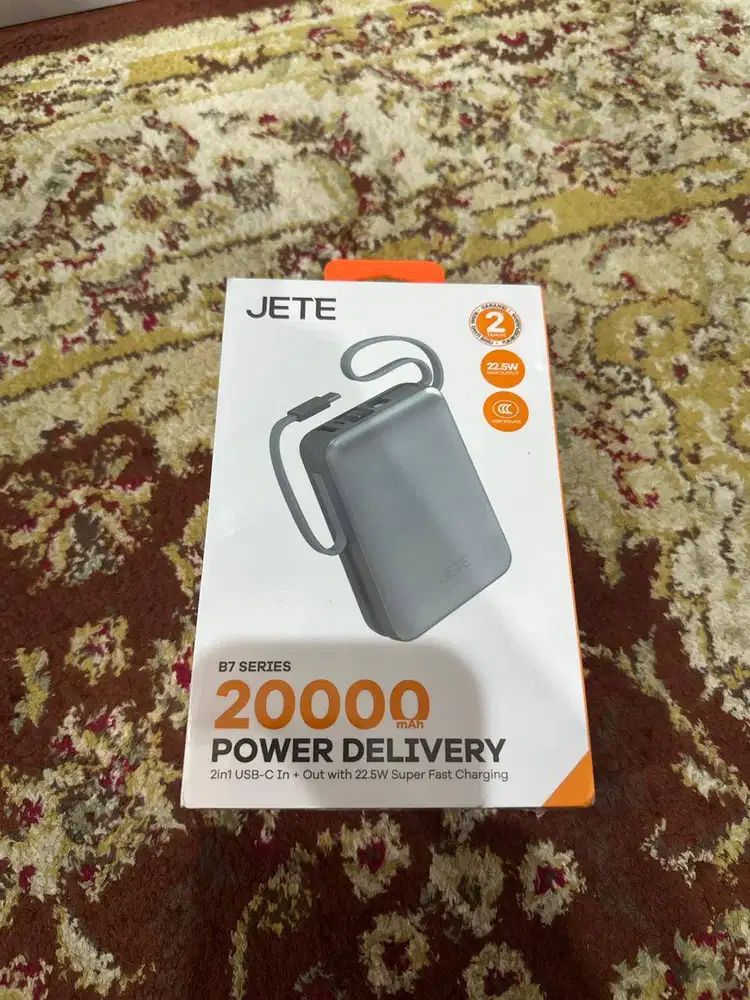 Powerbank JETE B7 Series 20000 mAH BNIB