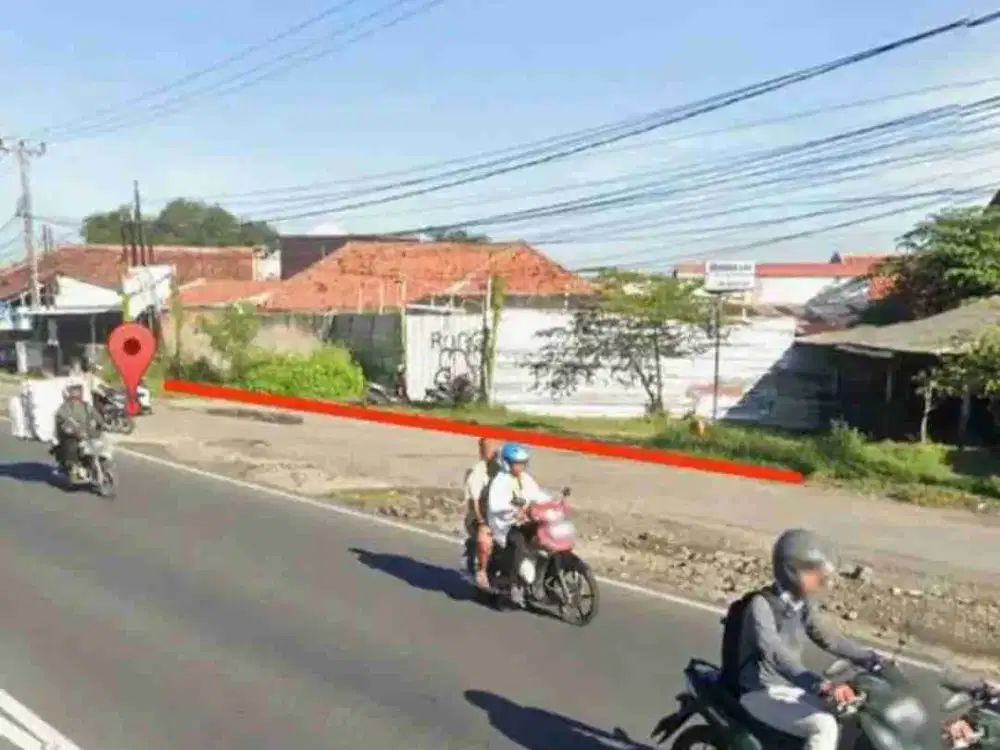 tanah pinggir jln cocok buat gudang
