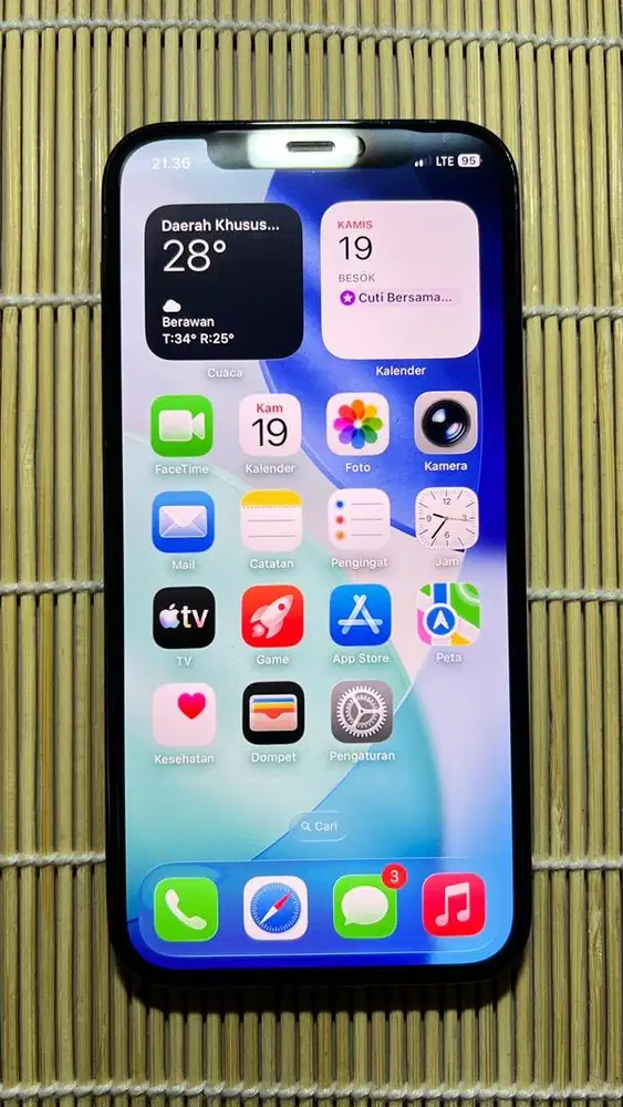 Iphone 12 pro 256GB inter beacukai bebas update