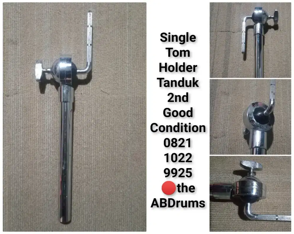 Drum single tom holder tanduk
