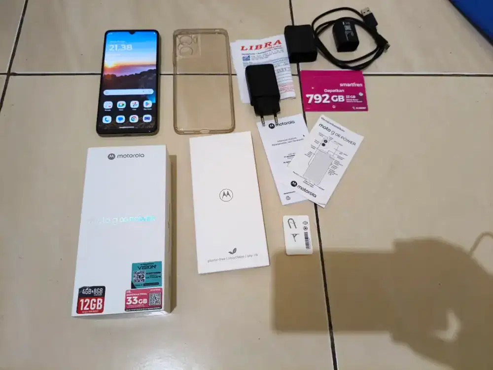 Dijual Motorola G06 Power 4/128 GB
