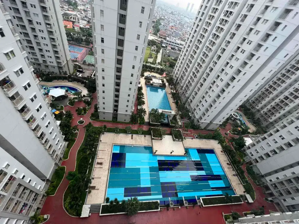 Mediterania 2 Tanjung Duren 3 BR Full Furnish Minimalis Nyaman Best View Pool