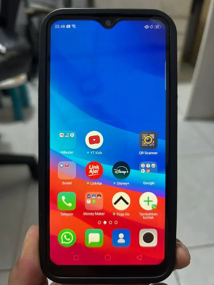 Oppo A7 normal.