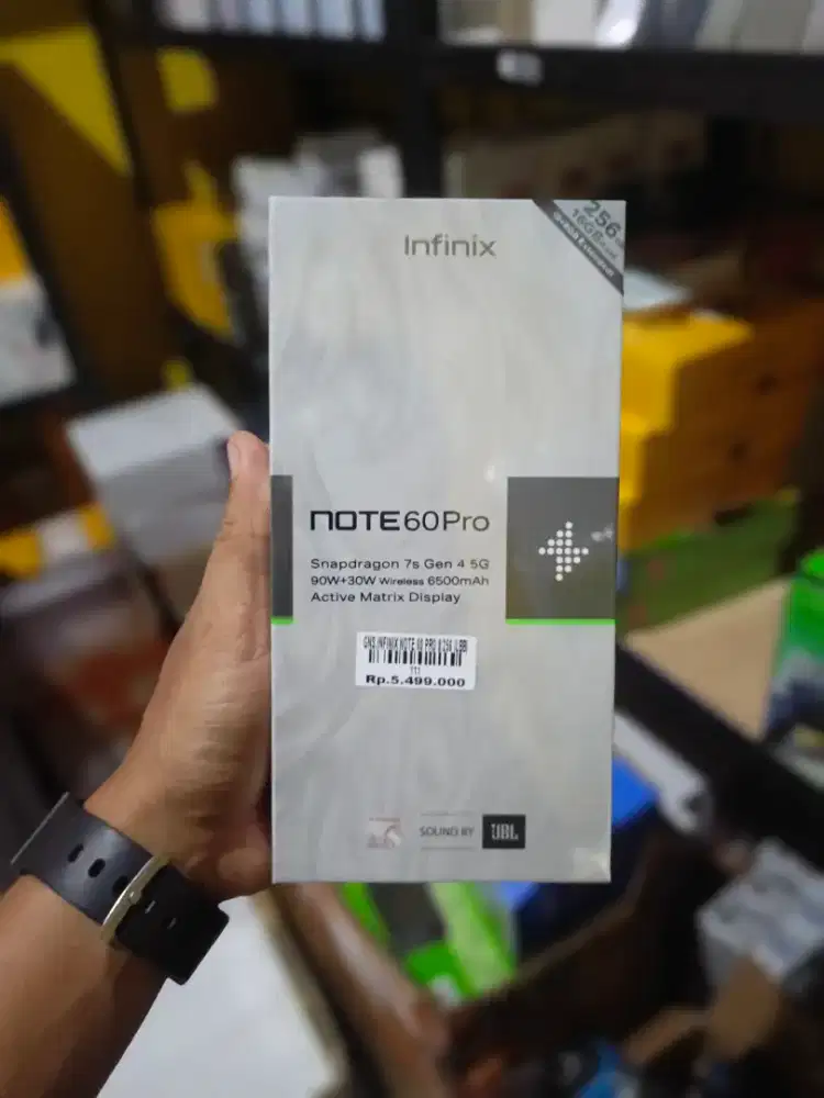 INFINIX NOTE 60 PRO 16/256GB 5G 'ATLANTIS DAHSYAT'