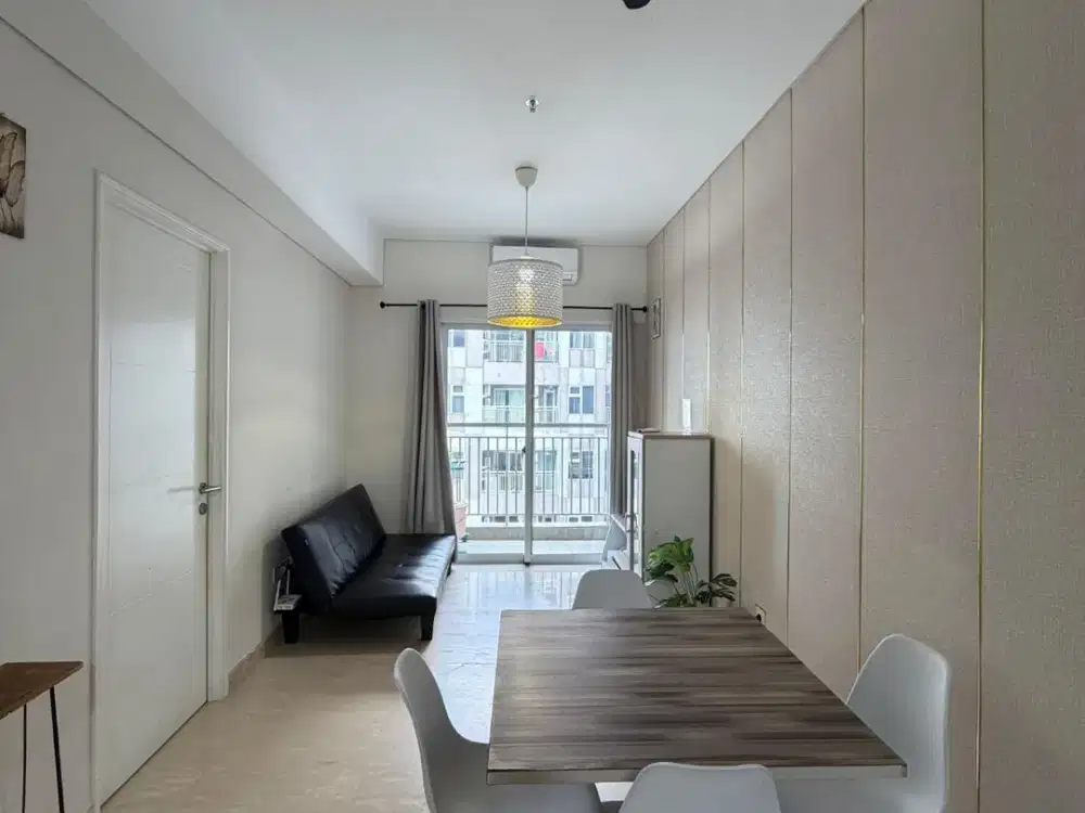 Disewakan Apartemen Podomoro Tower Lexington tipe 2 Br ukuran 56m2 Delipark Medan