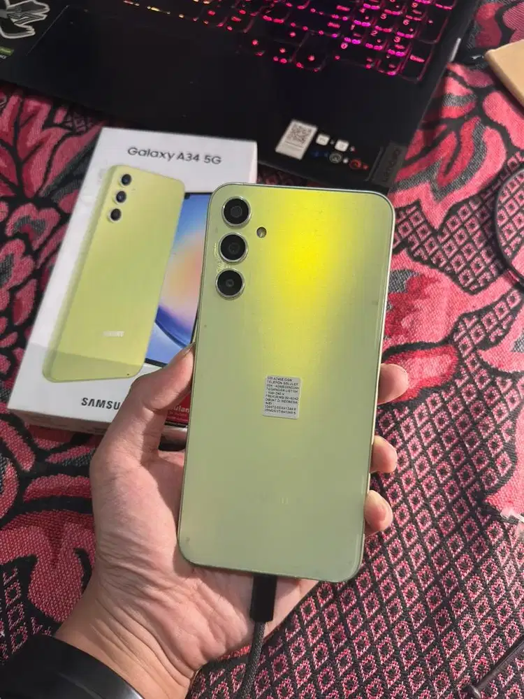 Samsung Galaxy A34 5g 8/256gb SEIN Fullset