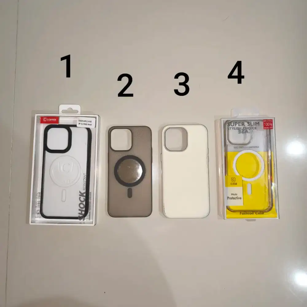 Case Iphone 15 Pro Max Magsafe Premium, Leather Case, Super Slim Case