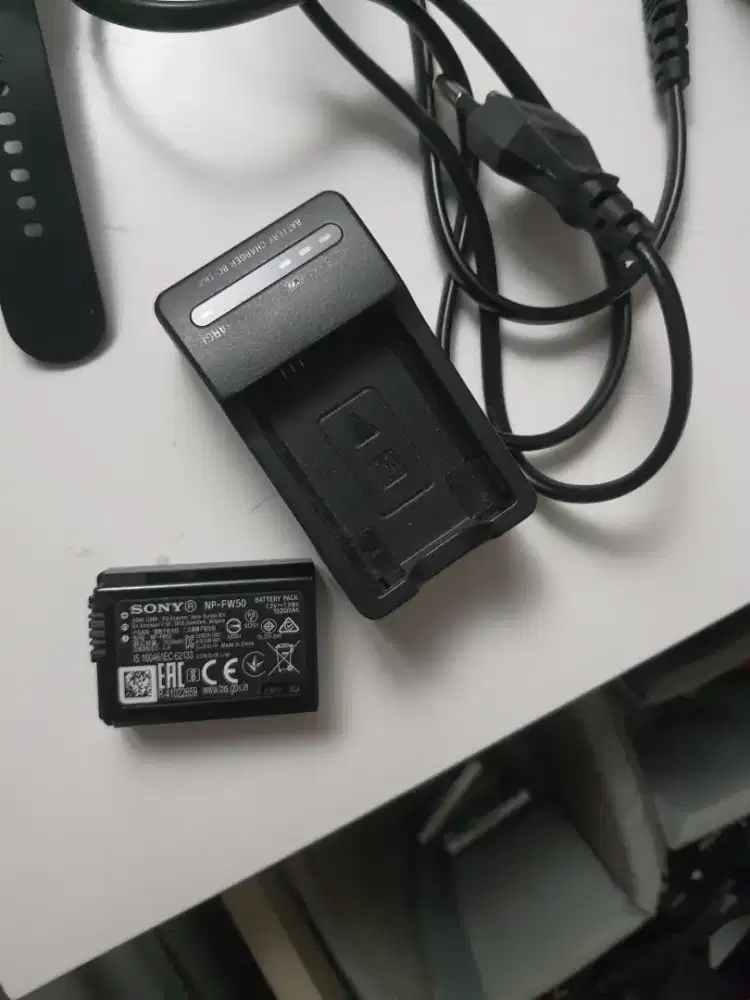 Charger kamera sony bc Trw second