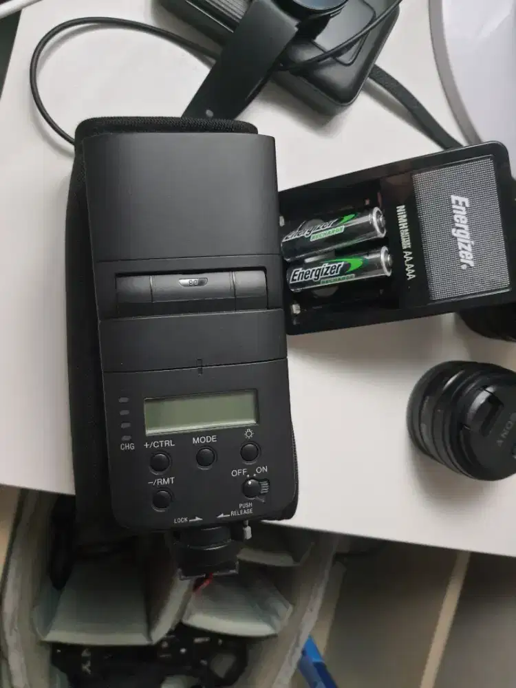 Lampu flash sony hvl f32m second