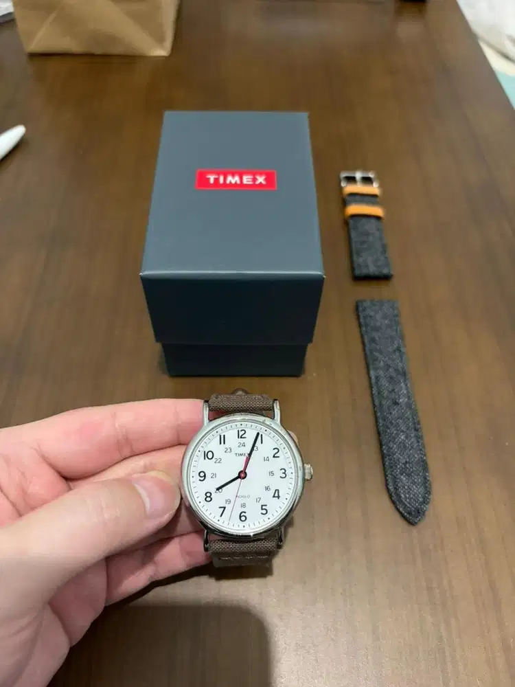 Jam Tangan Timex Weekender Original White