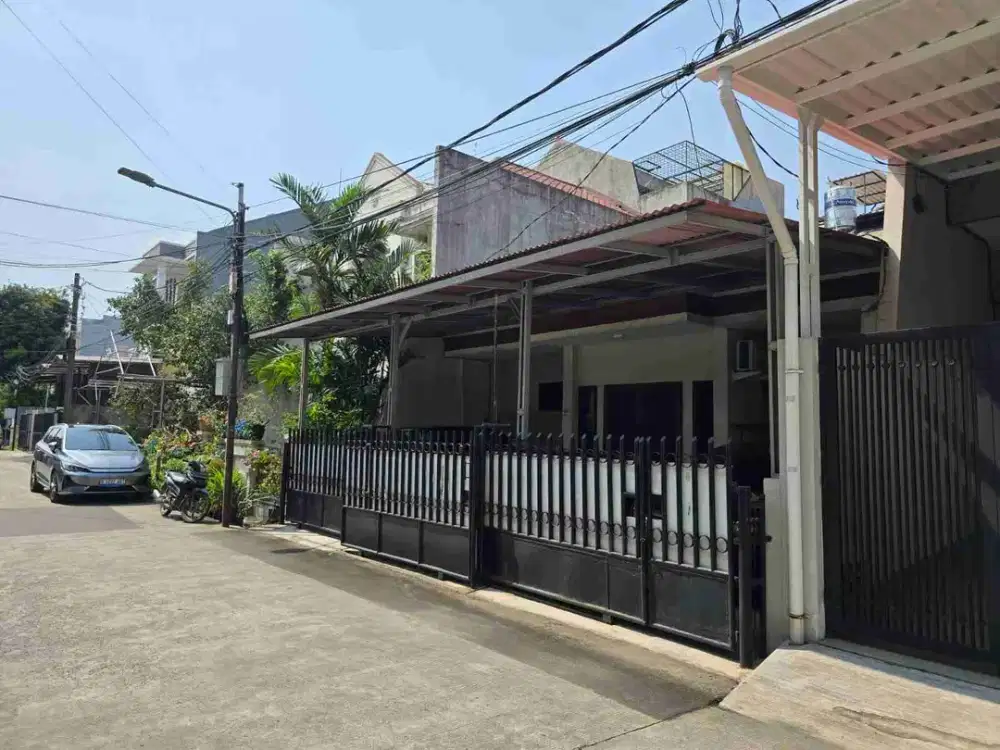 Rumah Siap Huni Kelapa Gading Cengkir Timur Row Jalan 2mobil lega