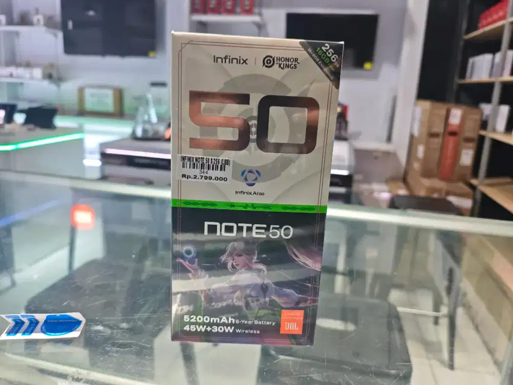 INFINIX NOTE 50 RAM 8/256GB ATLANTIS DAHSYAT