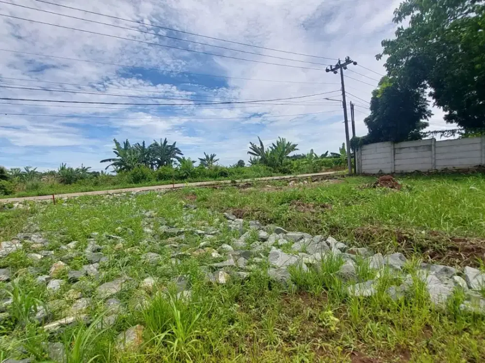 1 Juta-an Permeter Kavling SHM Cisauk, Dekat Stasiun Jatake. Bisa Cicil