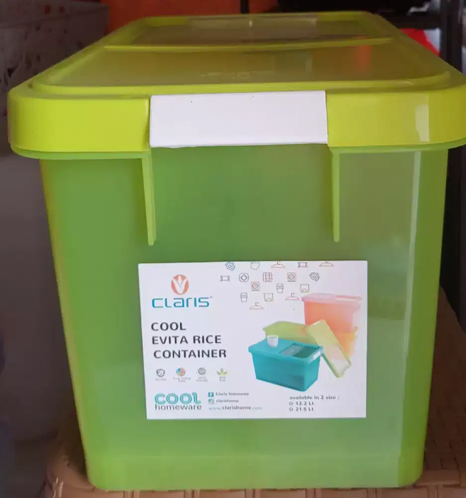 Claris container / tempat beras