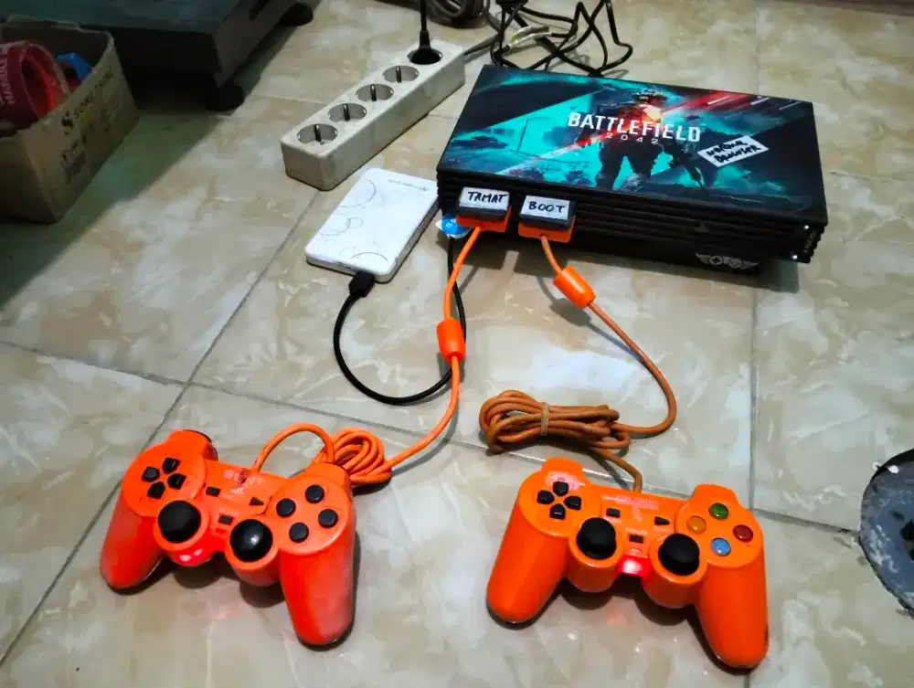 PS2 Fat seri 10xxx MC boot Hardisk External 320GB