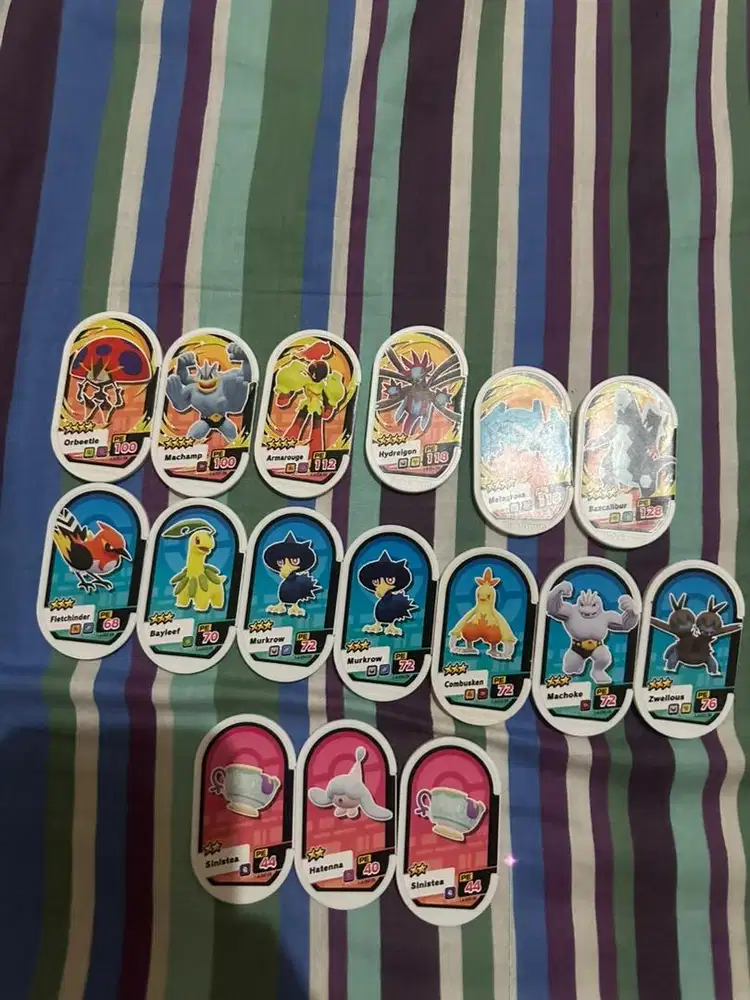 Mezatag Pokemon Mezastar 16 Tag Bulk Borongan Bintang 2 - 5 B2 B3 B5