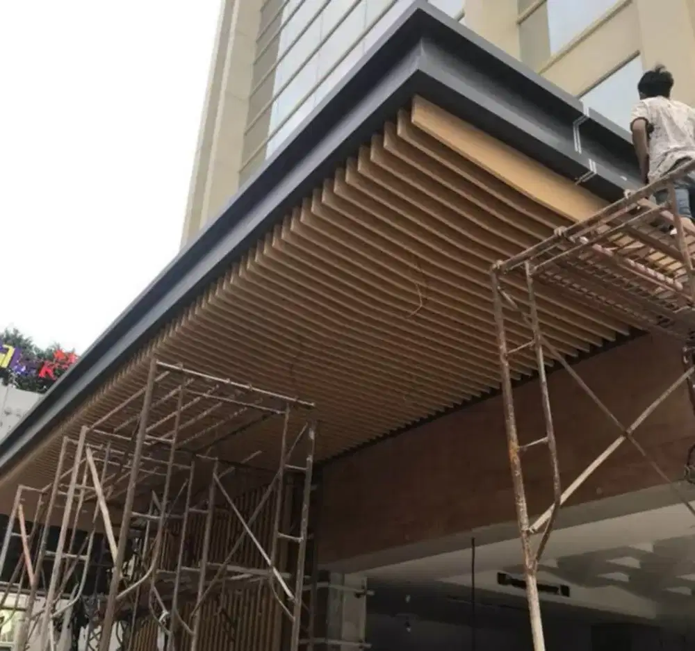 Jasa fabrikasi dan pemasangan kanopi