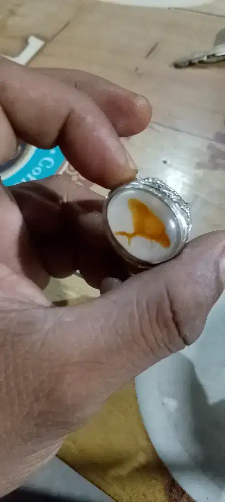 batu yakut kuning natural