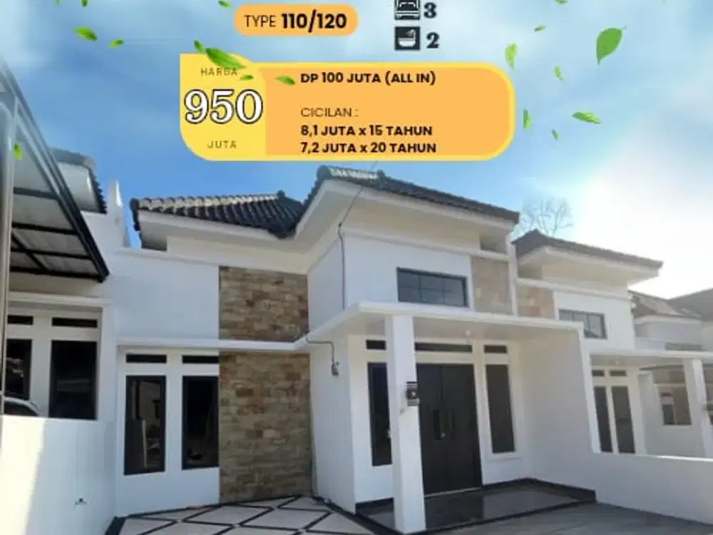 SIAP HUNI Rumah PUSAT KOTA Dekat CIPLAZZ Mall Rajabasa Bandar Lampung