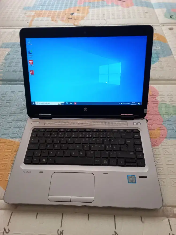 Laptop Hp Probook 640 G2 Core i3 mulus normal siap pake