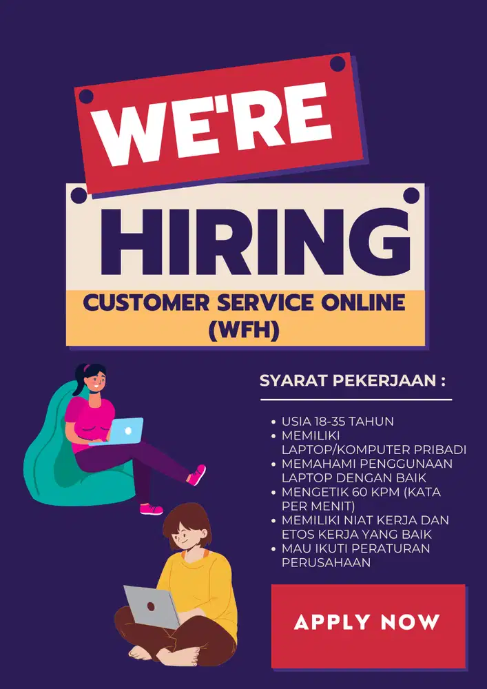 CUSTOMER SERVICE ONLINE (WFH)