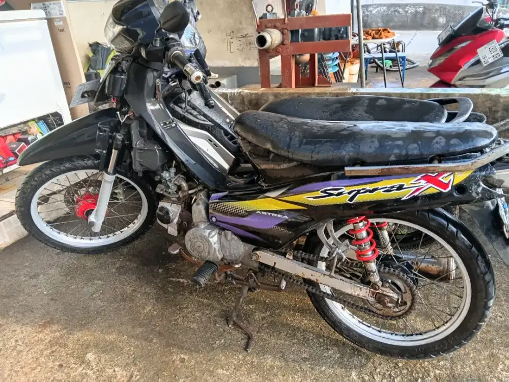 Supra x 2002 surat lengkap mesin sehat