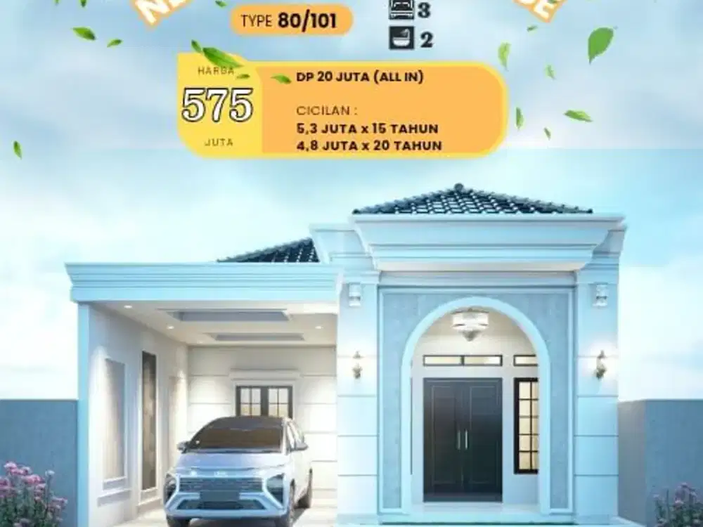 Perumahan STRATEGIS dan MEWAH NEW ARASH RESIDENCE DEKAT UNILA RAJABASA - BANDAR LAMPUNG