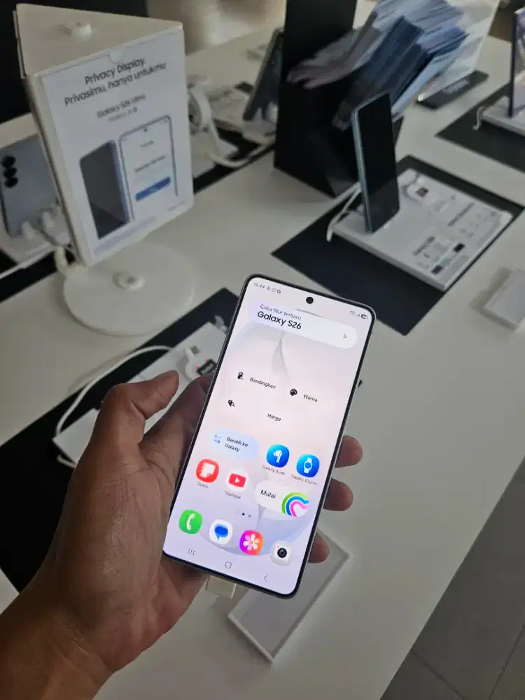 SAMSUNG S26 NEW DISKON 1,5 JUTA + BONUS JAM FIT3, POWERBANK & CHARGER