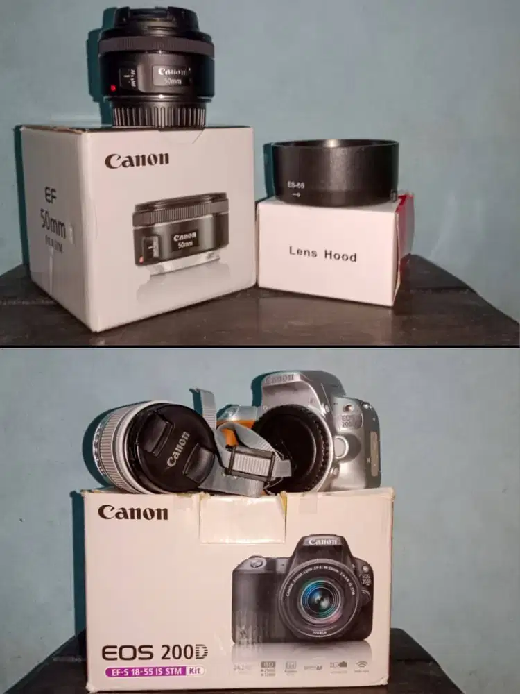 Kamera DSLR Canon EOS 200D