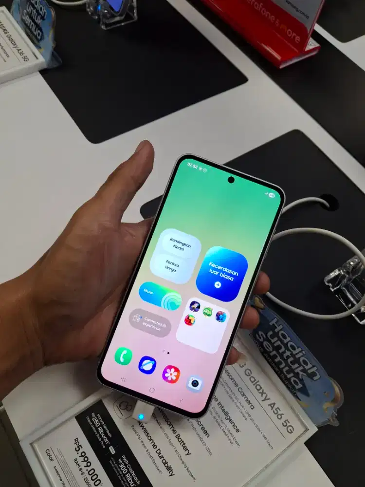 SAMSUNG A56 5G DISKON 750K DAN FREE GIFT SENILAI 300K