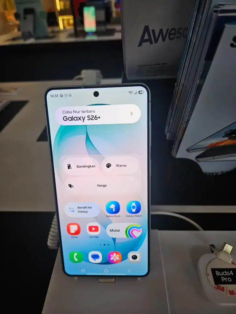 SAMSUNG S26 PLUS 512GB DISKON 2,5 JUTA + FREE BUDS CORE DAN JAM FIT3