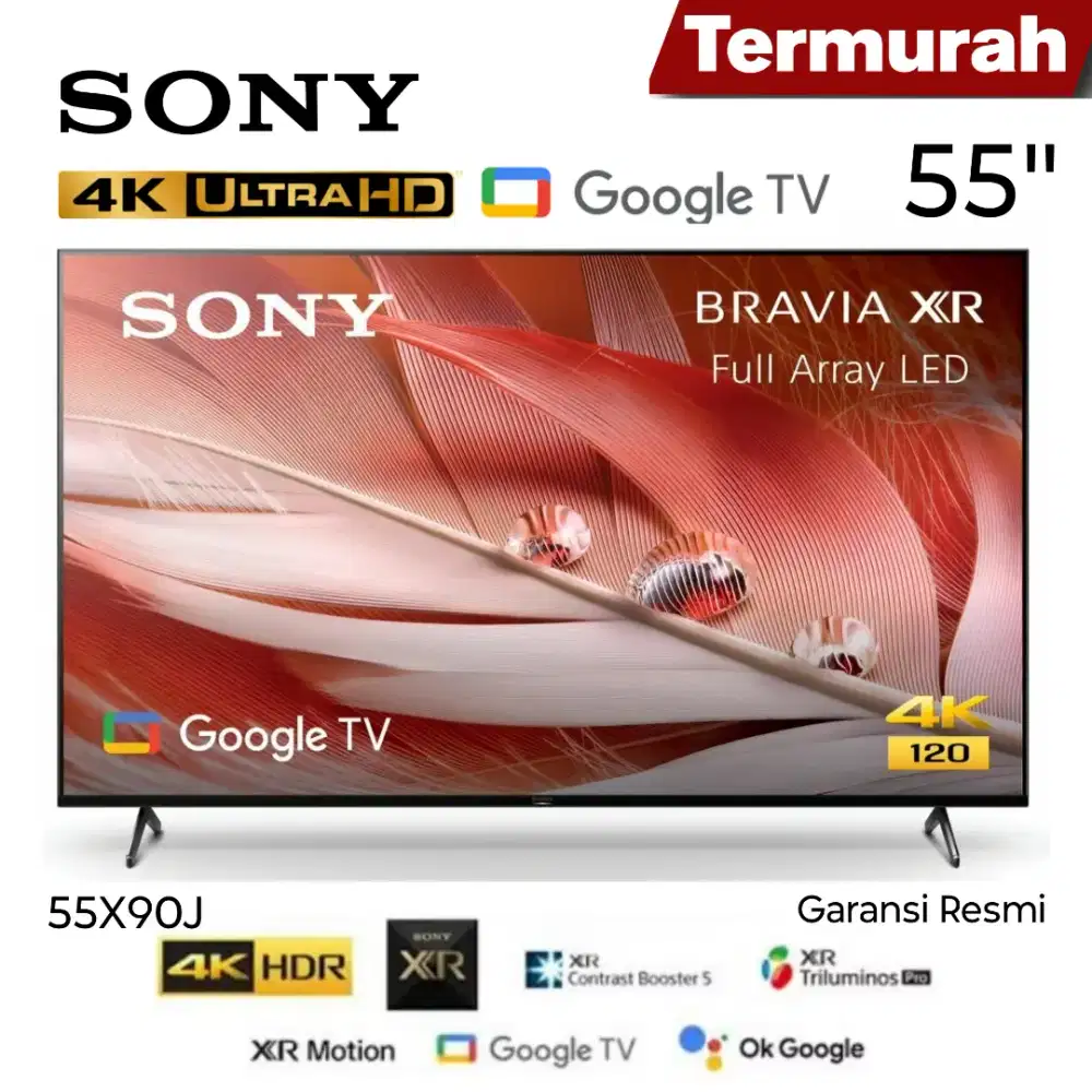 SONY 4K BRAVIA XR Google Android TV 55 FULLARRAY 55X90J TriluminosPRO
