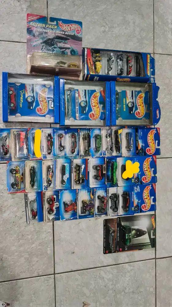 Borongan Old Card Hotwheels 31 Pcs