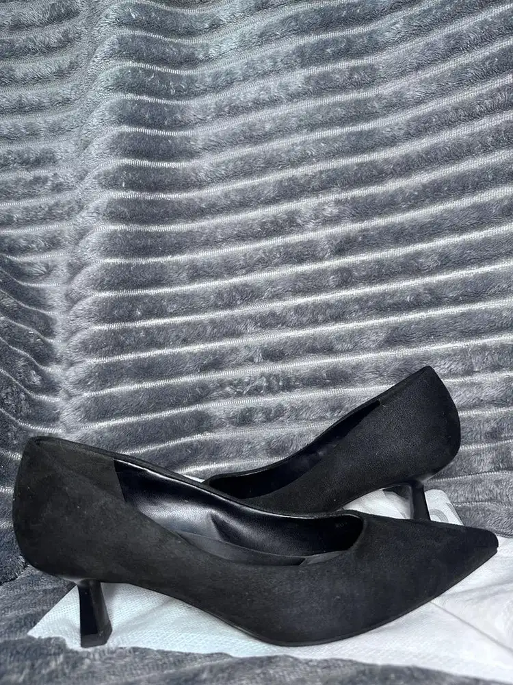 Charles n keith black heels