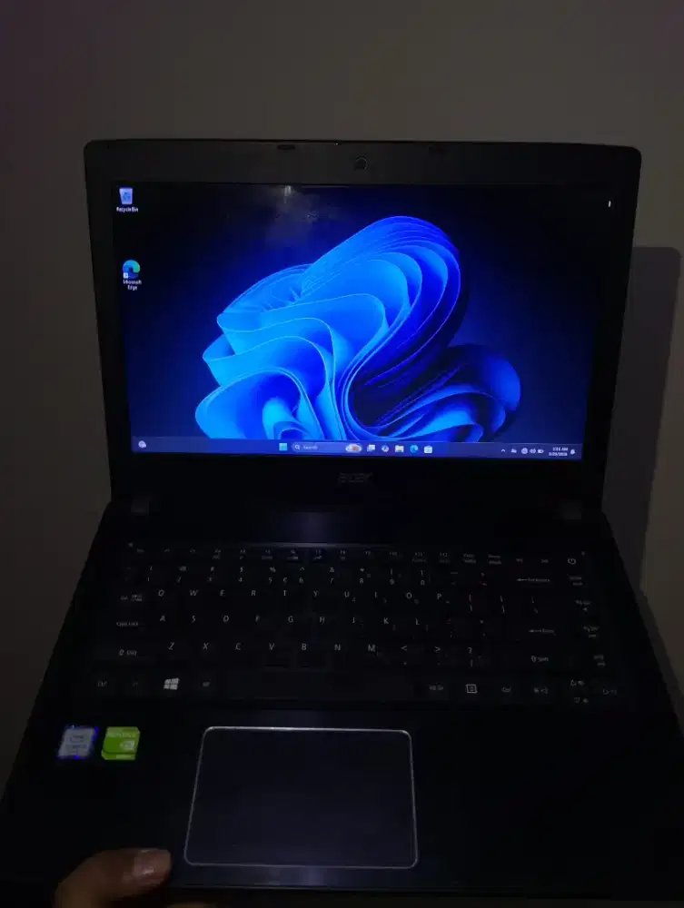 Laptop Acer i5 gen 7 render gaming editing