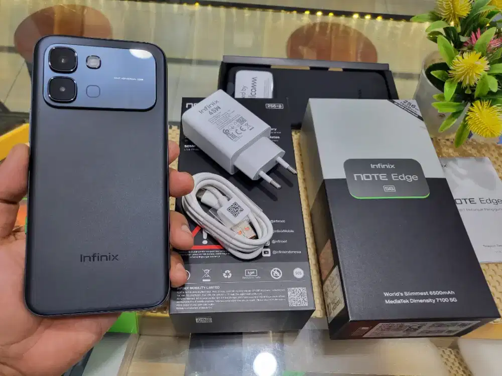 INFINIX NOTE EDGE 5G RAM 16/256GB LIKE_NEW  GARANSI RESMI  BLN 2/2027