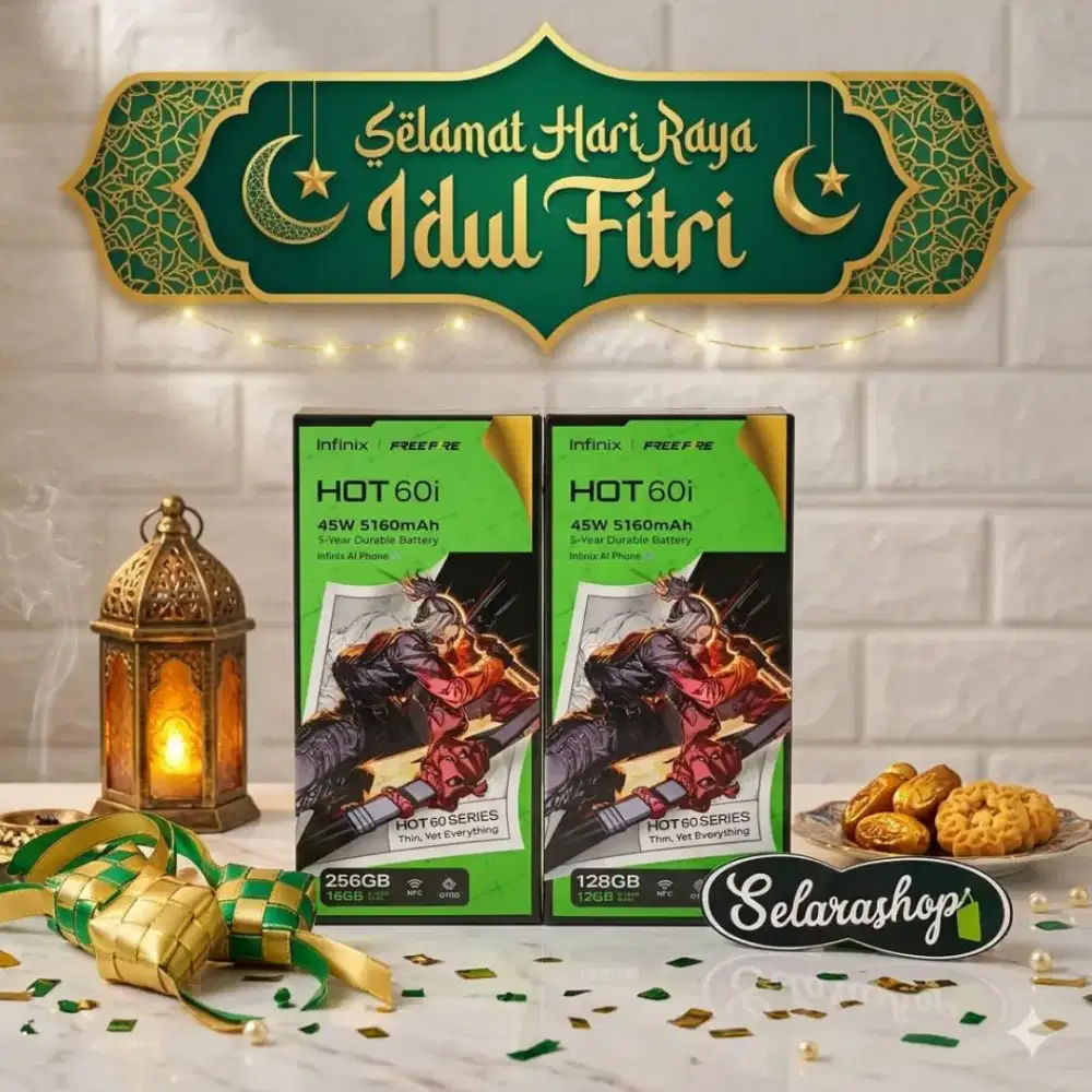 INFINIX HOT 60i 8/256 BARU GARANSI RESMI